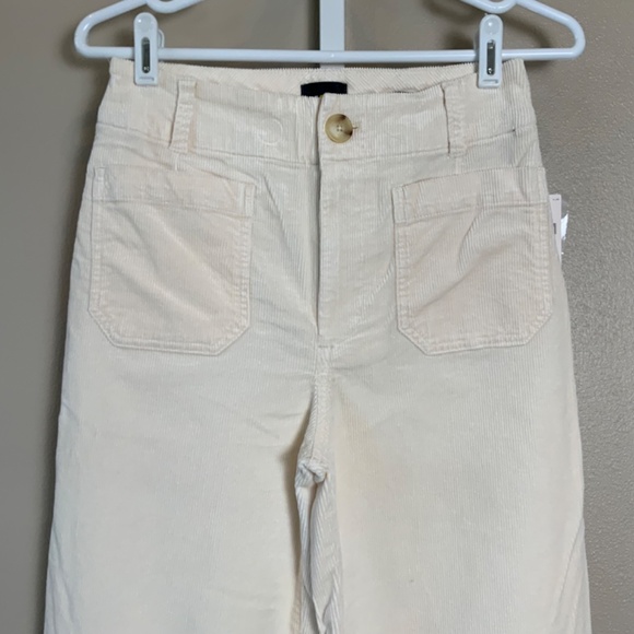 Anthropologie The Colette Cropped Wide-Leg Corduroy Pants by Maeve - Picture 10 of 16